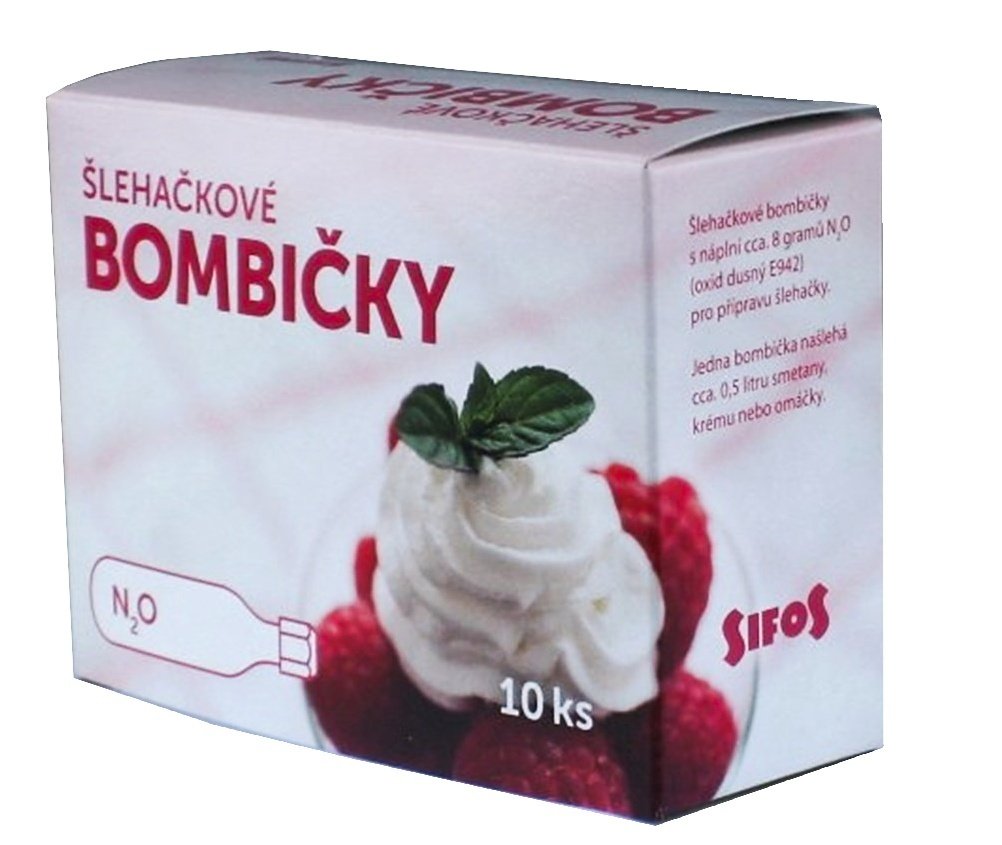 Produkt Bombičky N2O, 8g, 10 ks