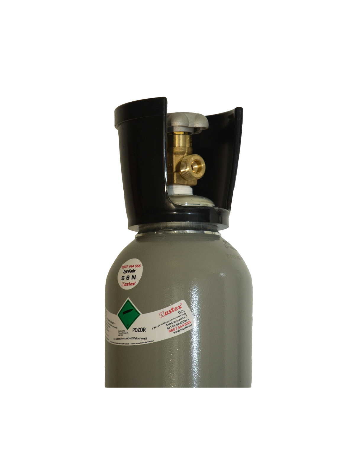 Obrázok 4 - Fľaša CO2, 6 kg, závit  G 3/4” (BEZ NÁPLNE)