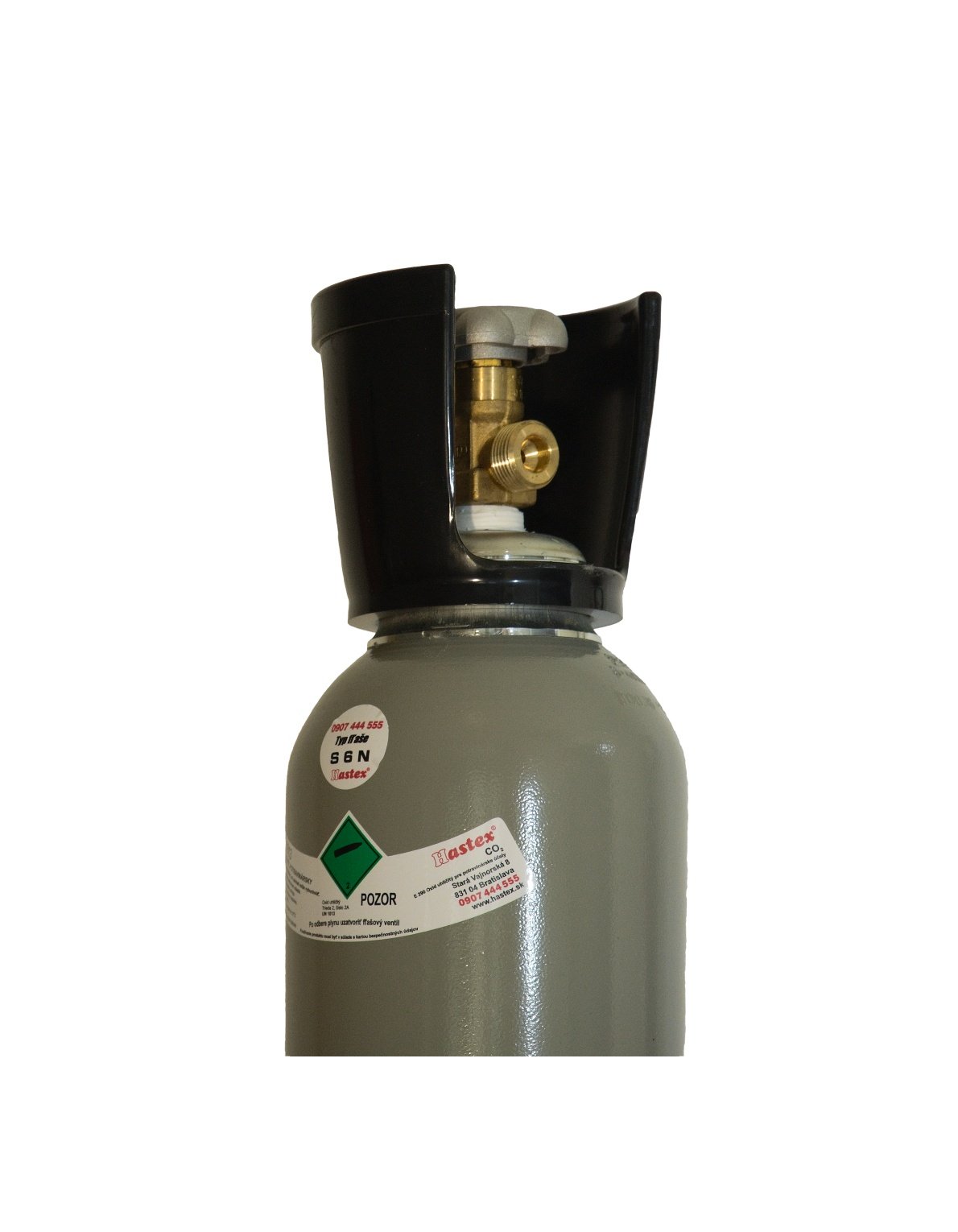 Obrázok 3 - Fľaša CO2, 6 kg, závit  G 3/4” (BEZ NÁPLNE)