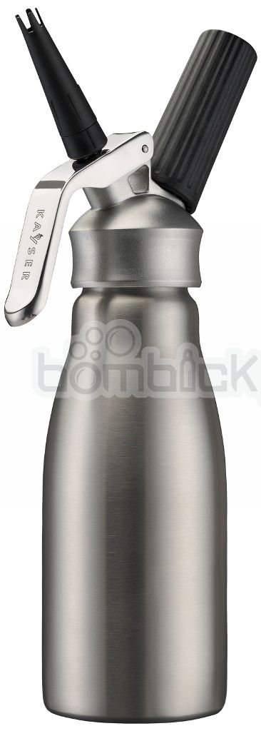 Obrázok 3 - Šľahačkova fľaša WHIPCREAMER INOX  Kayser 1L   PROFI PLUS 10 ks bombičiek ZDARMA
