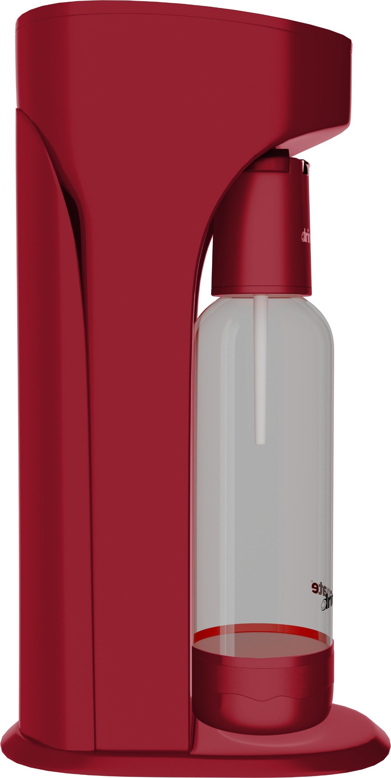 Produkt Výrobník sódy a zmiešavač Drinkmate OmniFizz Červený BEZ BOMBIČKY CO2